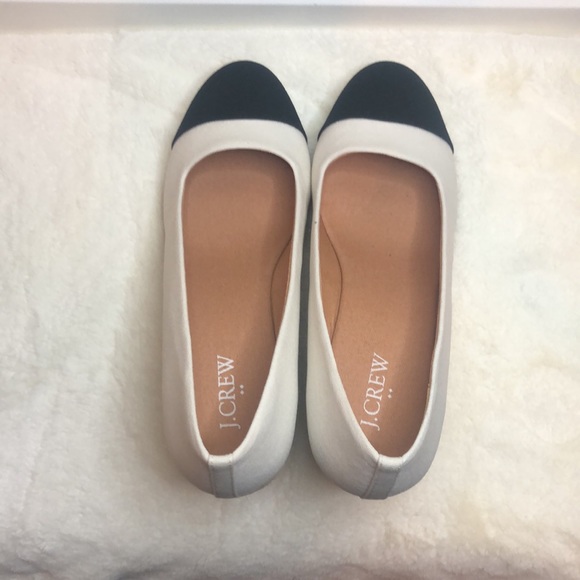 New! J Crew Cap Toe Canas Espadrille Wedges - Picture 10 of 13